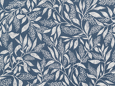Exquisite II Indigo furniture fabric. Item number 146273-0002